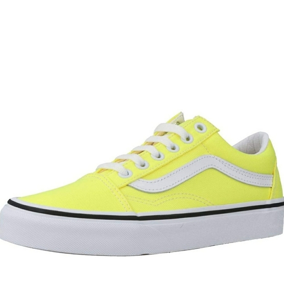 Vans Old Skool Neon Lemon Tonic/ True White VN0A4U - Picture 1 of 16